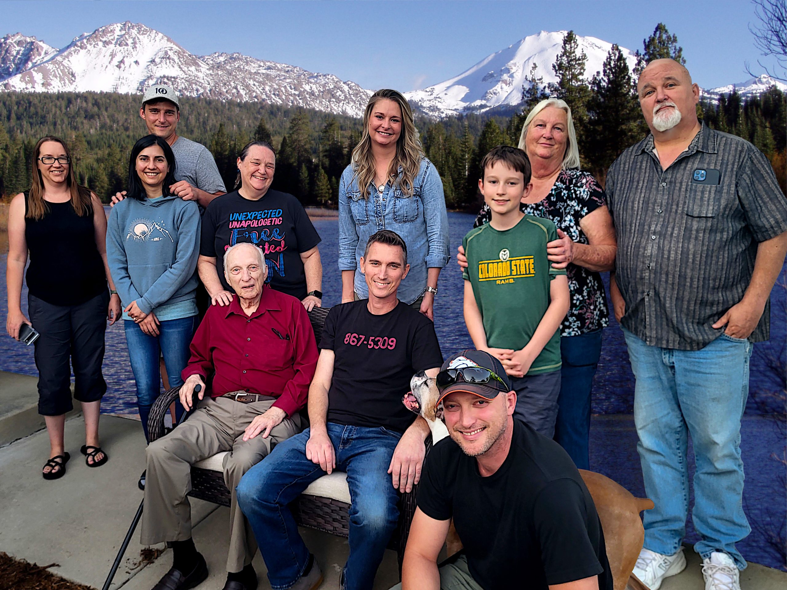 Family photo editing, September 2022