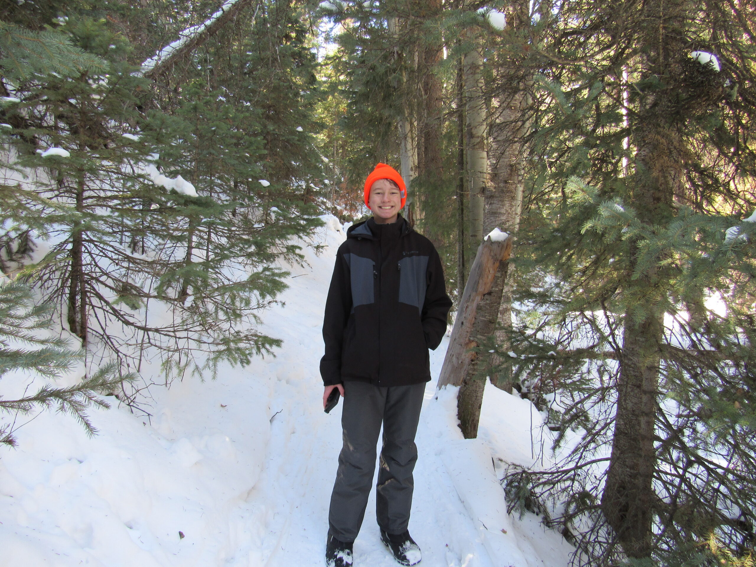 Sledding at Happy Jack